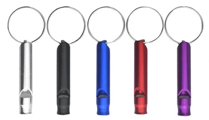 Aluminum Pea-less Whistles SMALL - SINGLE