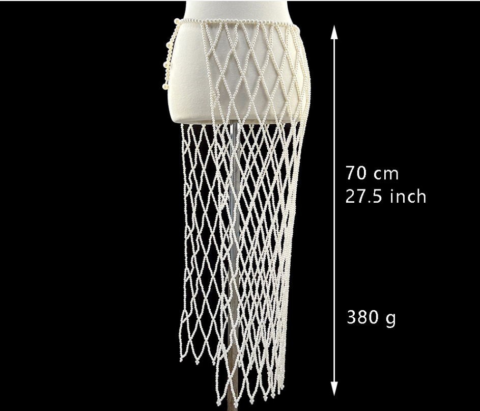 Midi- Pearl Skirt