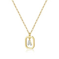 Sterling Silver Initial Necklace