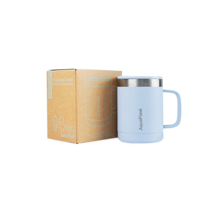Aquaflask Thermal Insulated Lidded Mug With Handle 415ml (14 oz)