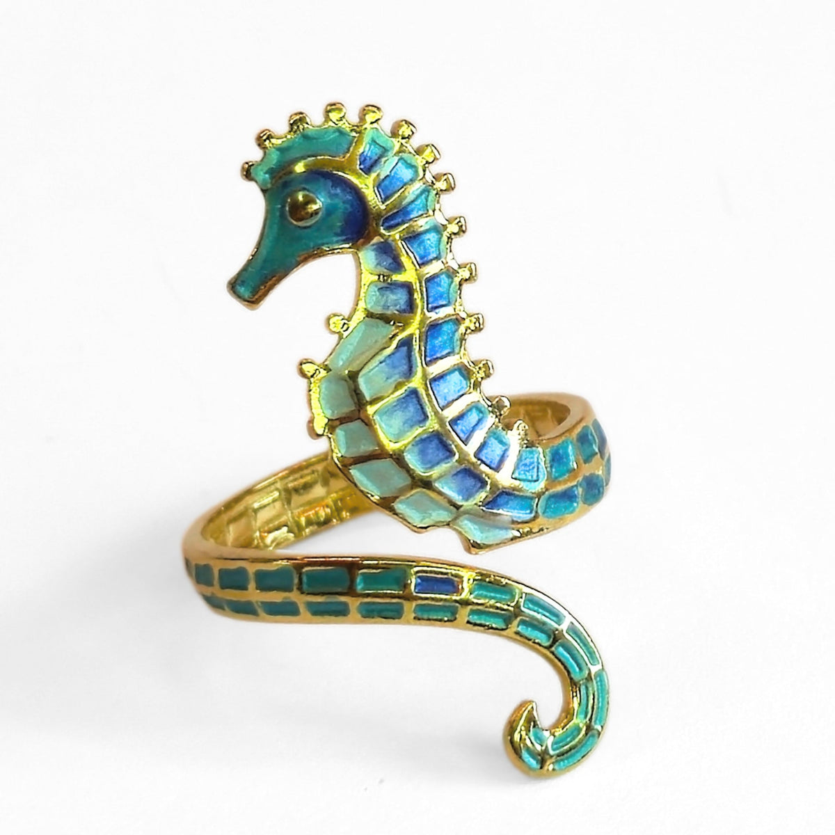 Seahorse Wrap Ring