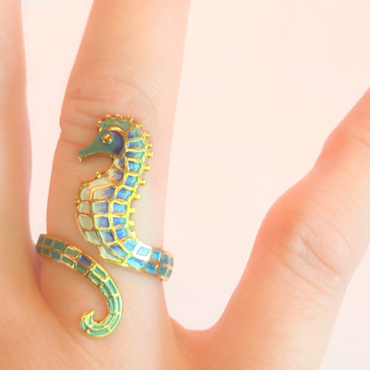 Seahorse Wrap Ring