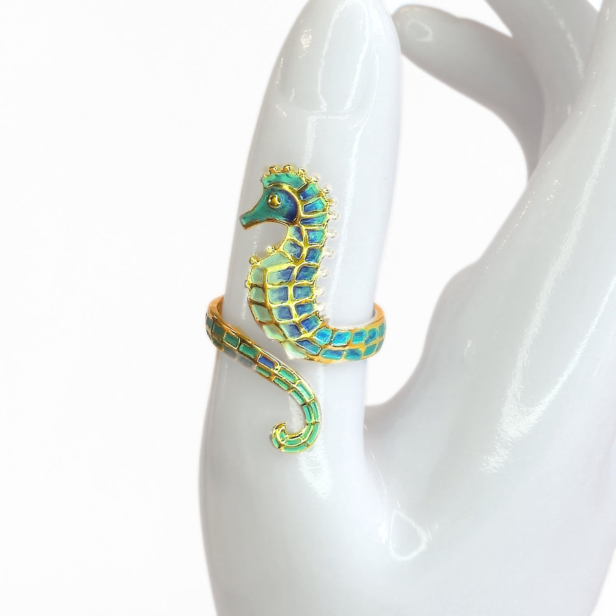 Seahorse Wrap Ring