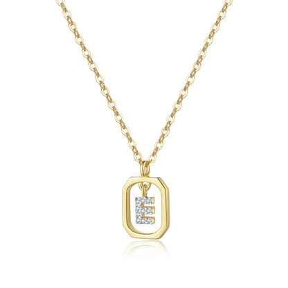Sterling Silver Initial Necklace