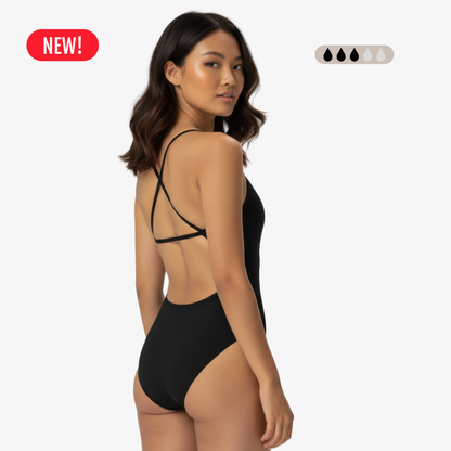 SecureFlo Onyx X-Back Period Training Swimsuit by Norca