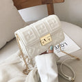 Deuce Leather & Chain Bag