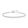 925 Sterling Silver CZ Tennis Bracelet
