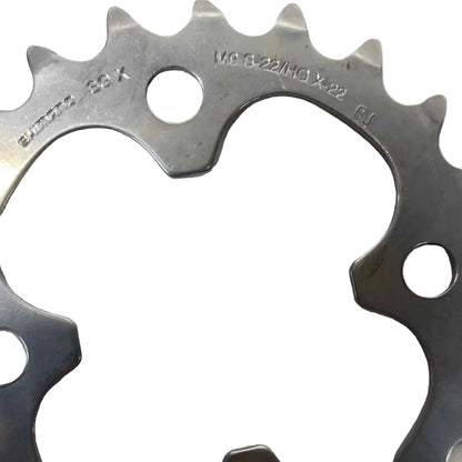 Shimano 22T Tooth Chainring for MTB, Road and Hybrid Bikes