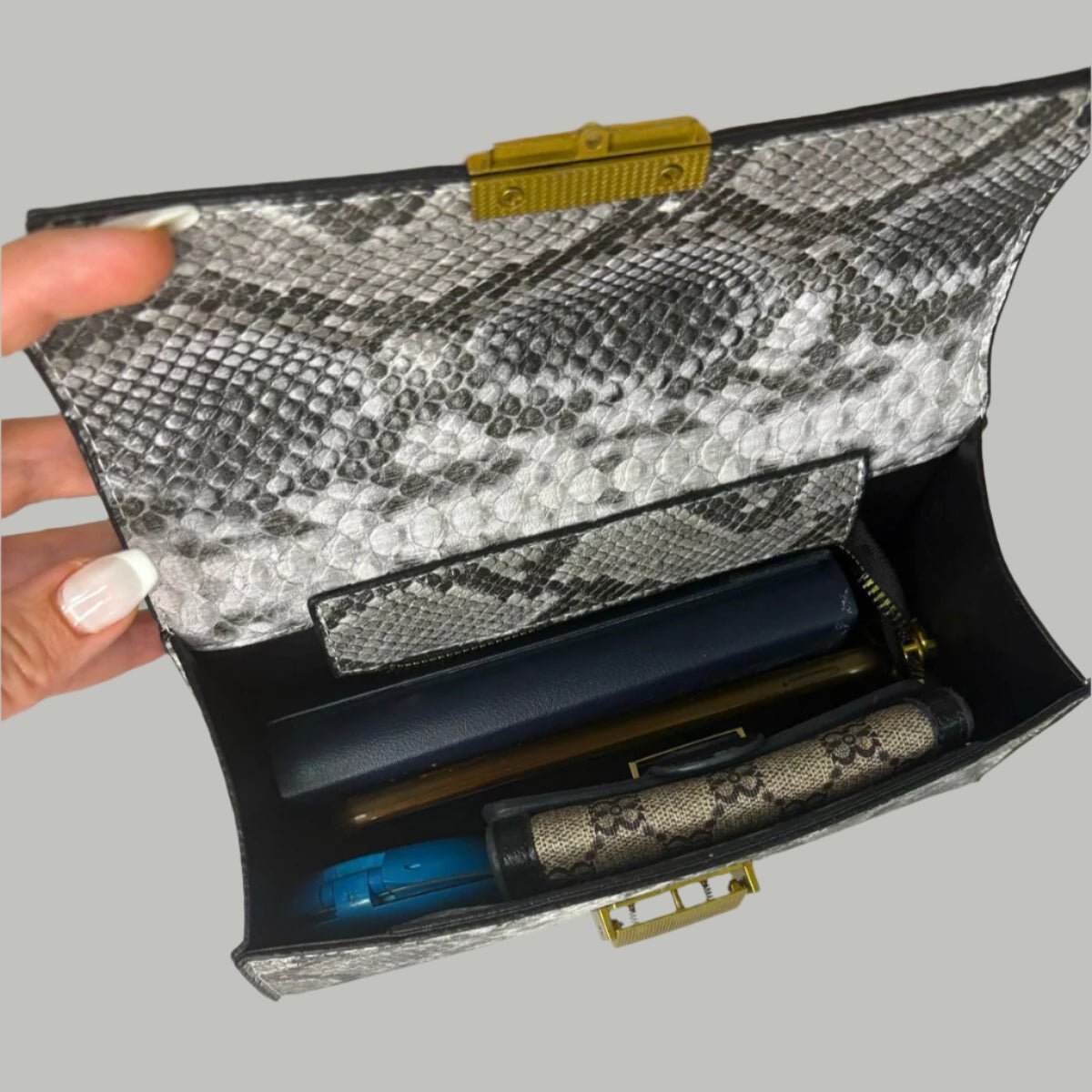 Snake print Bag
