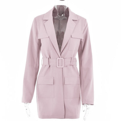 Belt & Blazer Dress