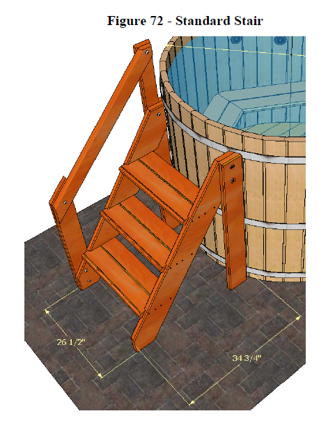 Fluid Tub Stair Kit