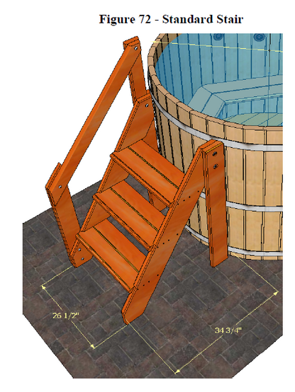 Fluid Tub Stair Kit