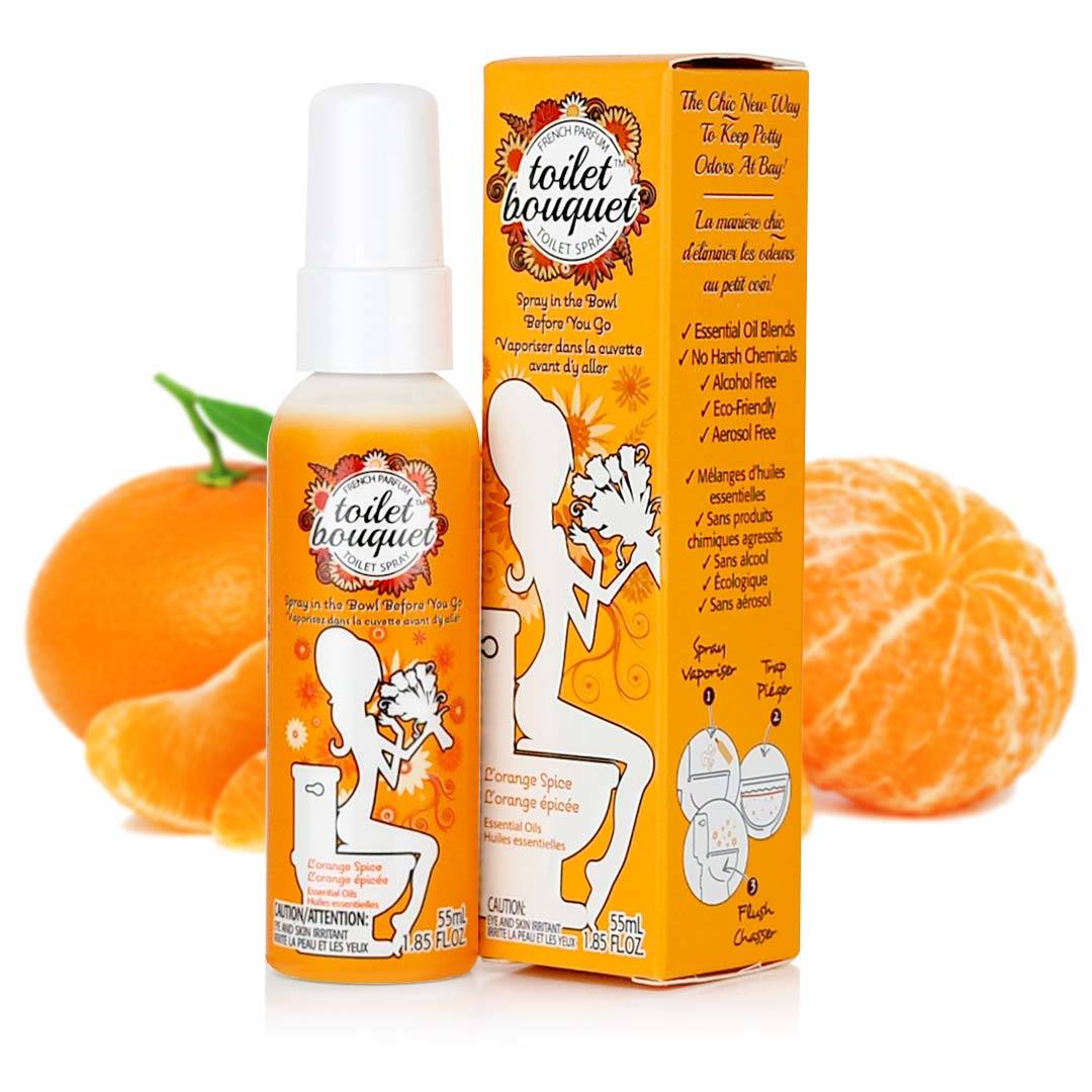 55 ml (1.9 oz), L'Orange Bathroom Odor Eliminator| Toilet Bouquet™