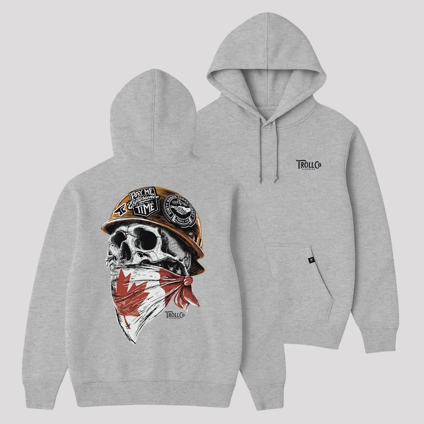 DHCM Men's Hoodie - Pay Me For My Experience, Not My Time