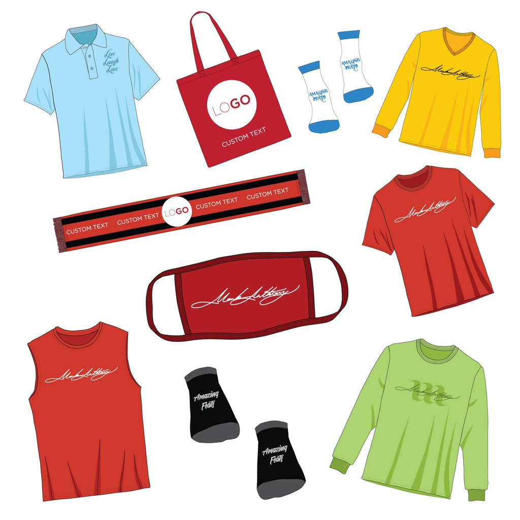 Apparel Mega Bundle - Mockup and Template - 25+ Apparel Total Files, 240+ Angles, Multiple Styles, Layered, Detailed and Editable Vectors in EPS, SVG, AI, PNG, DXF and PDF