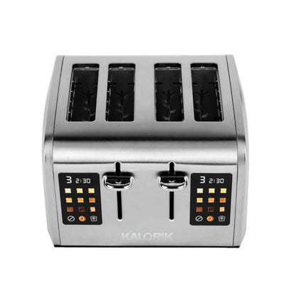 KALORIK TO50913SS 4 Slice Digital Toaster Stainless Steel
