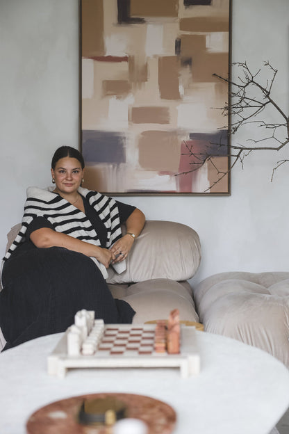 TRAITS, Oeuvre sur toile étirée