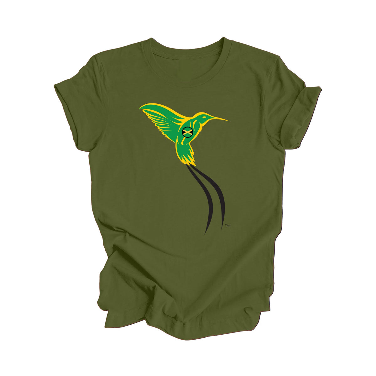 The Doctor Bird Jamaica - Yardie, Hummingbird, Jamaican Gift T-Shirt, Jamaica Present, National Symbol Tee Shirt, Carribean Shirt, 876 Area Code Shirt, Kingston Shirt, West Indies Tee - Inspired X