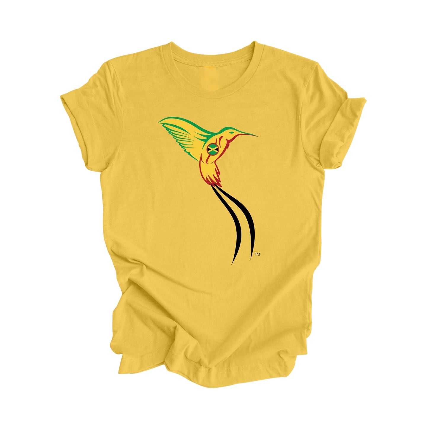 The Doctor Bird Jamaica - Yardie, Rasta, Hummingbird, Jamaican Gift T-Shirt, Jamaica Present, National Symbol Tee Shirt, Carribean Shirt, 876 Area Code Shirt, Kingston Shirt, West Indies Tee - Inspired X