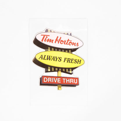 Timmies Drive Thru | Vinyl Sticker