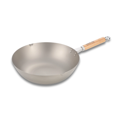 Yoshikawa Cook-Pal Titanium Wok 36cm | Japanese Titanium Cookware