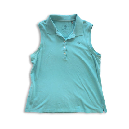 Women's Tommy Bahama Women's Classic Paradise Sleeveless Polo [L]