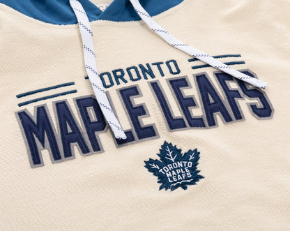 Toronto Maple Leafs NHL Unisex Reverse Terry Retro Premium Hoodie