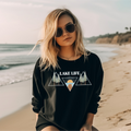 Lake Life Geometric Sweatshirt | Summer Apparel