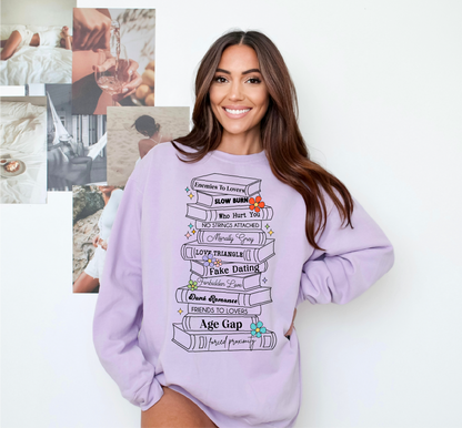 Trope Unisex Crewneck Sweatshirt | Bookish Apparel