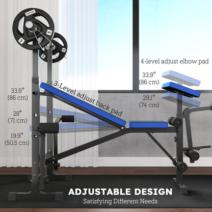 Adjustable Weight Bench for Weight Lifting and Strength Training