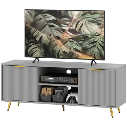 Collins Modern TV Stand for up to 55 Inch TVs-Grey