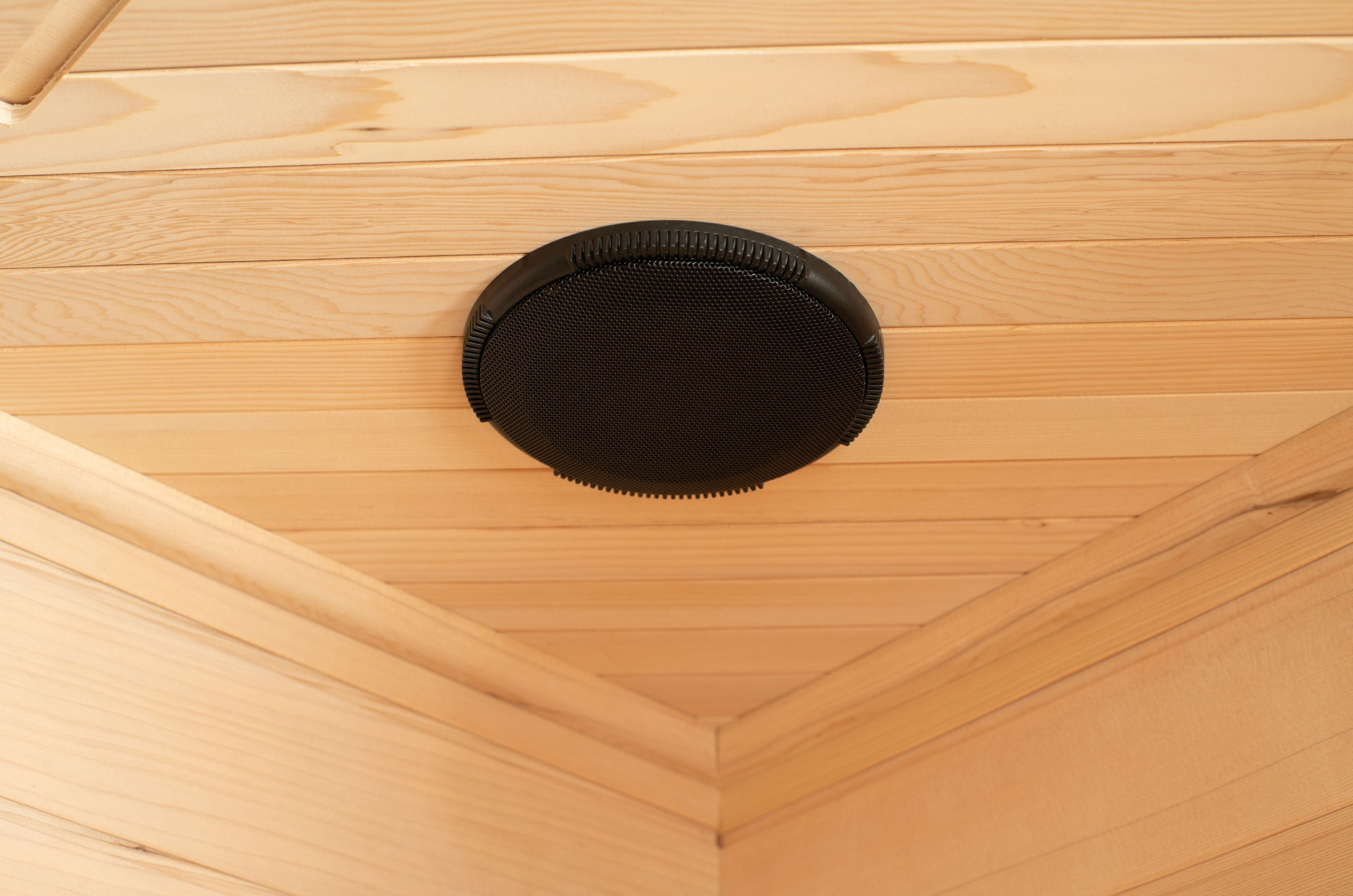 Blisspod | Vienna | Corner Spacious Far Infrared Sauna Canadian Hemlock Ultra Low EMF, 12 Heaters, 4-5 Persons