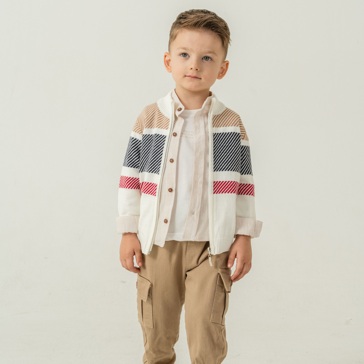 Cargo Style 4PC Sweater Set