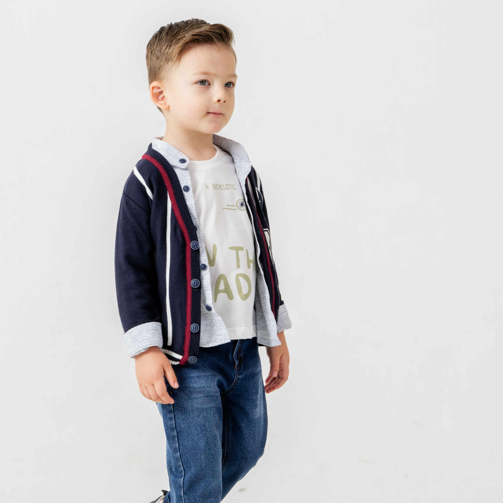 Randy Road Boys 4PC Sweater Set