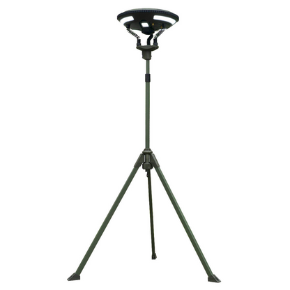 TRU De-LIGHT Singing Music Solar LED Light - Strong BT Speaker/Main Light+3 Detachable Multi Mode Lights/Tripod+Carry Bag