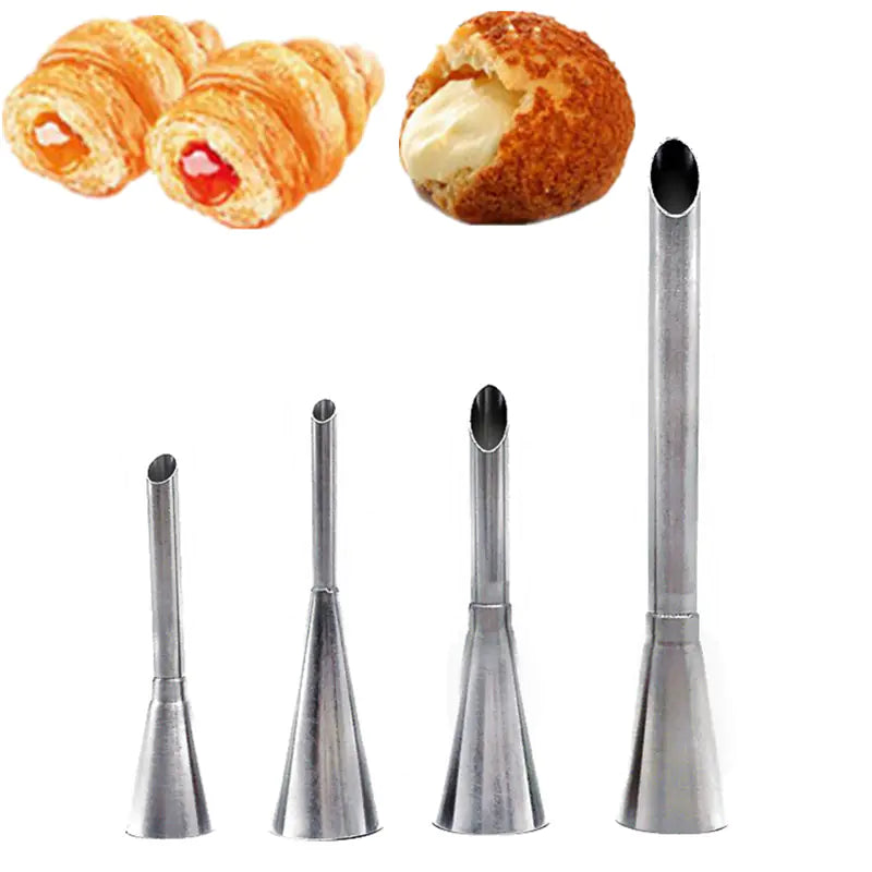 Pointed Puff Mouth Framed Cream Puff Pastry