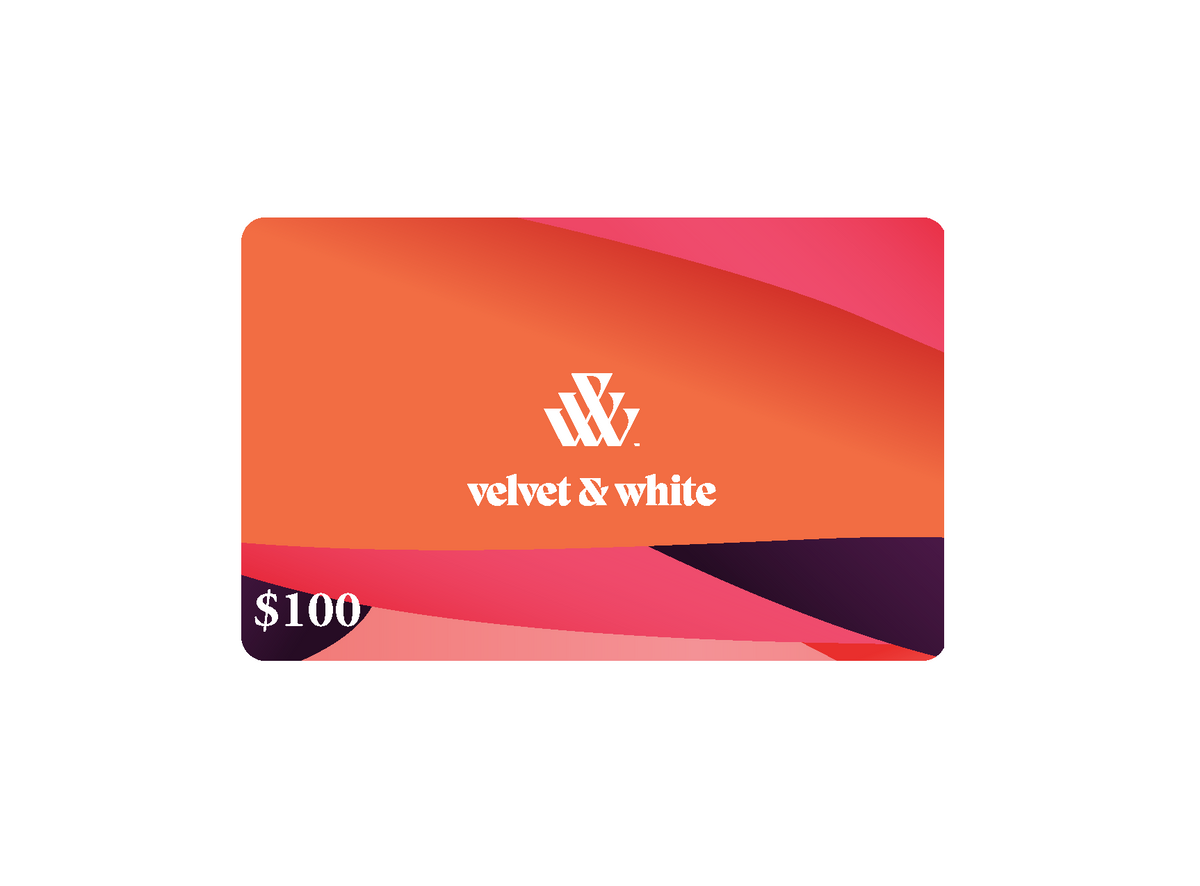 Velvet & White Gift Card