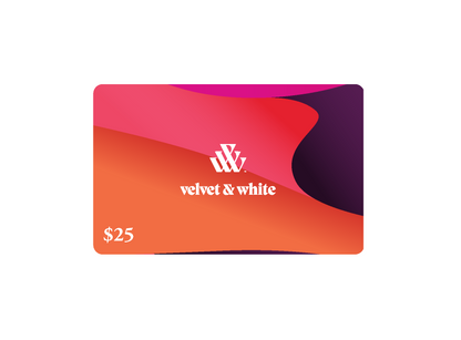 Velvet & White Gift Card