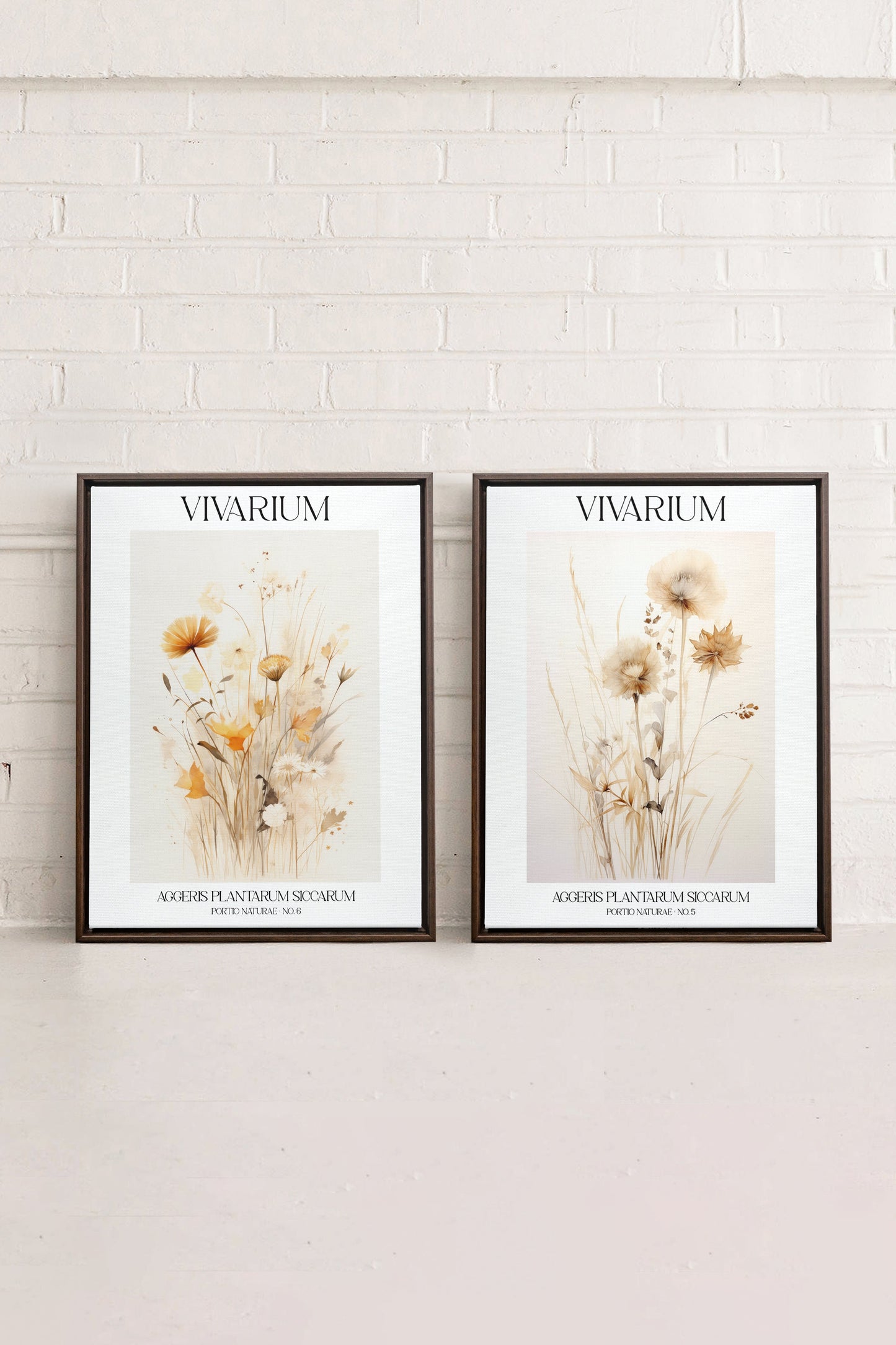 COMBINAISON VIVARIUM (2 toiles imprimées)