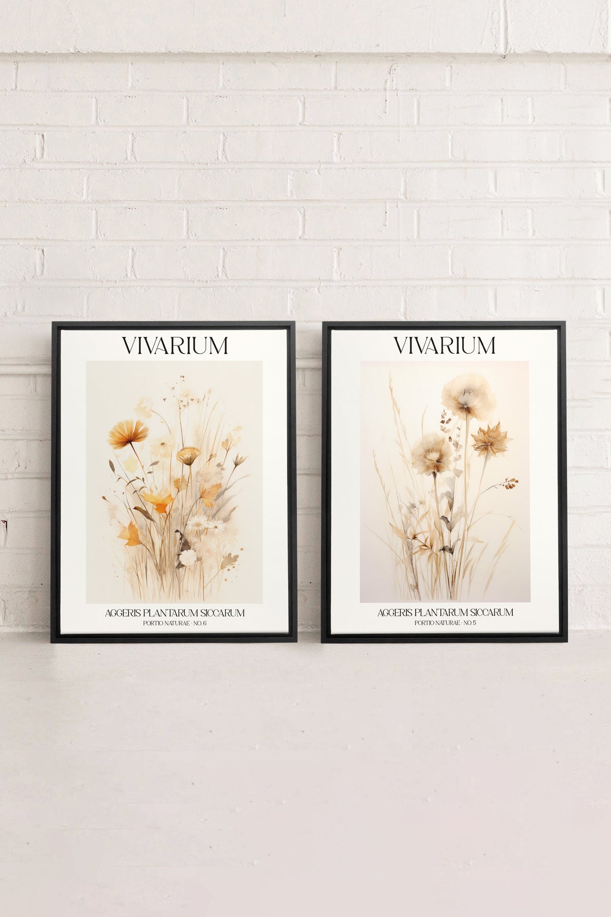 COMBINAISON VIVARIUM (2 toiles imprimées)