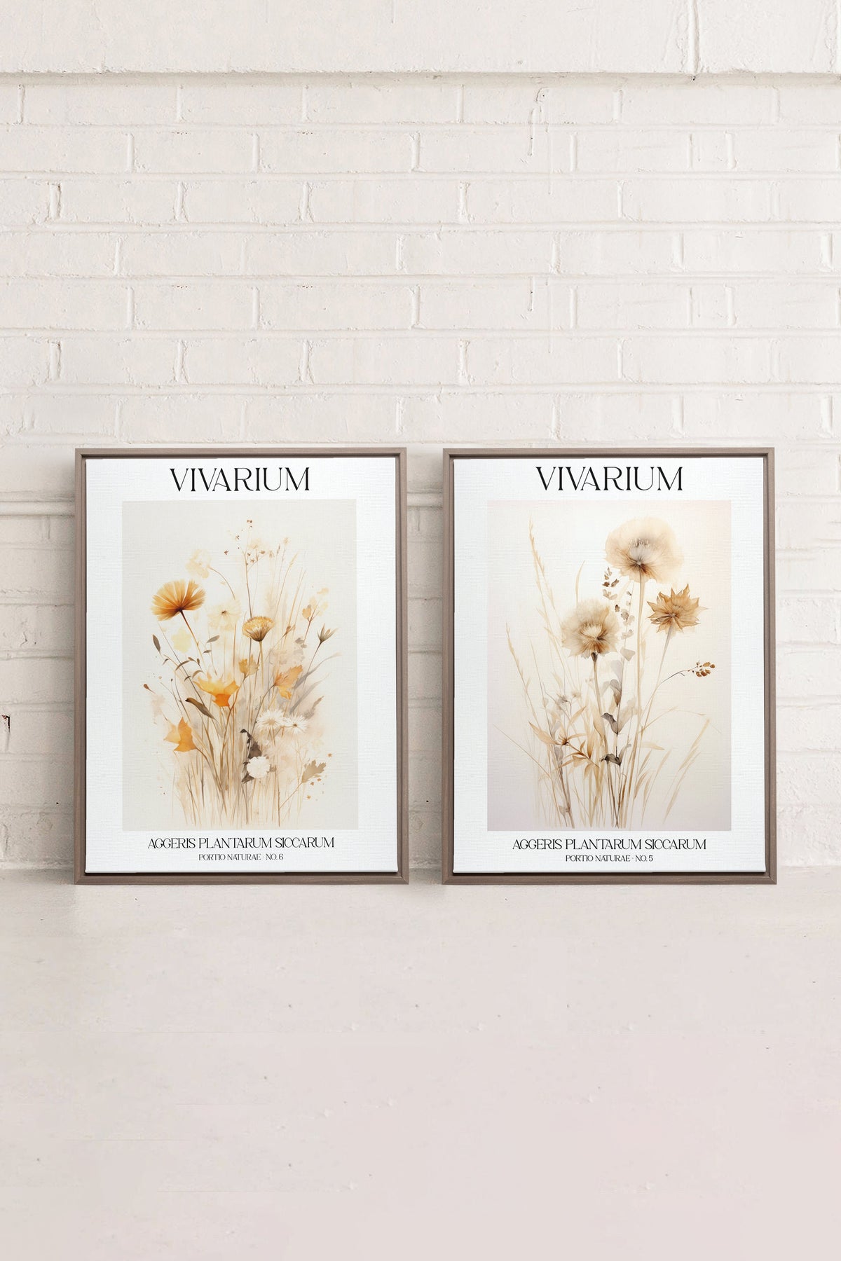 COMBINAISON VIVARIUM (2 toiles imprimées)