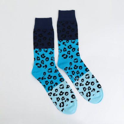 Electric Blue Leopard
