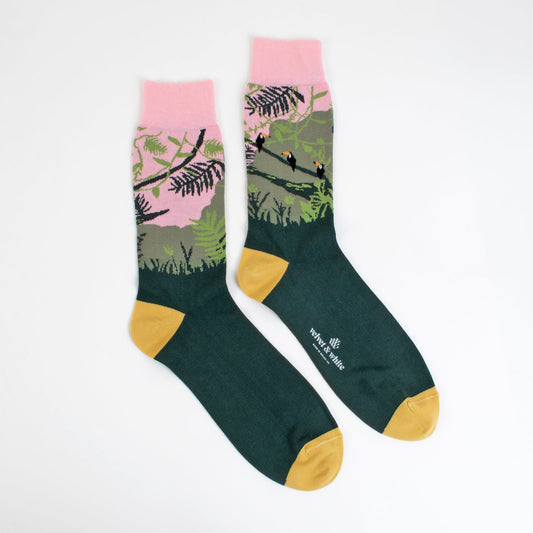 Green Pink Safari