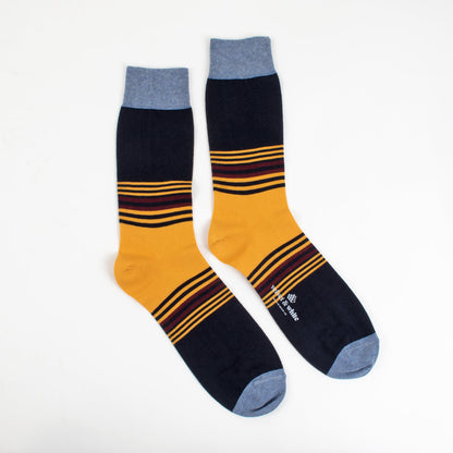Blue Gold Stripes