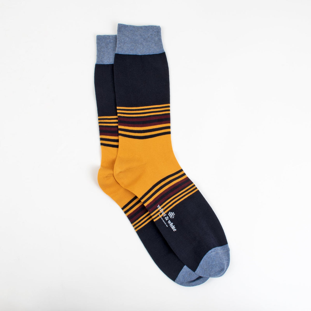 Blue Gold Stripes