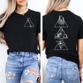Geometric Saskatchewan Unisex T-shirt | Saskatchewan Clothing