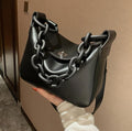 Leather Chain Handbag