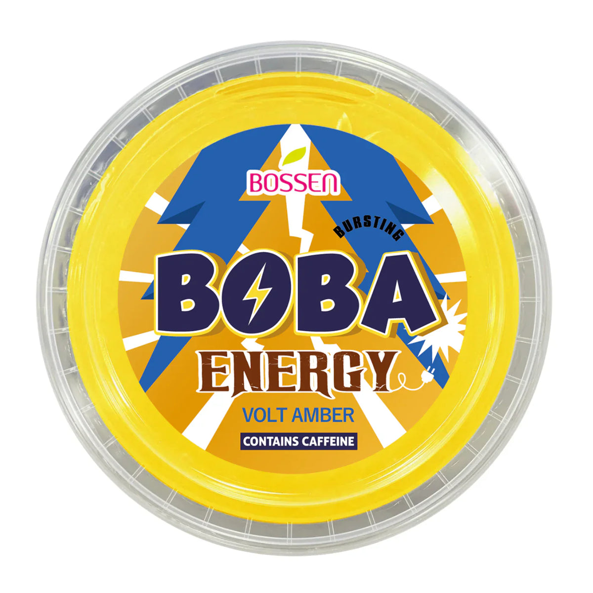 "TOP DEAL" Volt Amber Bursting Boba ENERGY | Caffeinated Popping Boba | Foodservice Bossen Canada Distribution | Ships Free Within Canada on Orders Above CAD $199