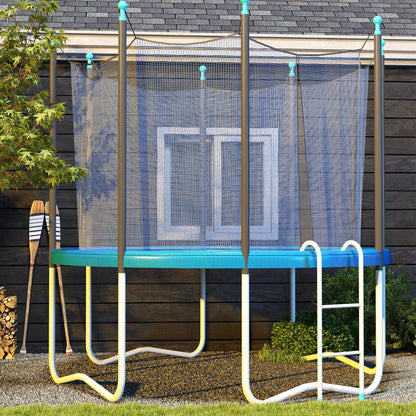 14ft Trampoline Replacement Pad Trampolining Replacement Jump Bounce Exercise GYM Pad Only Light Blue