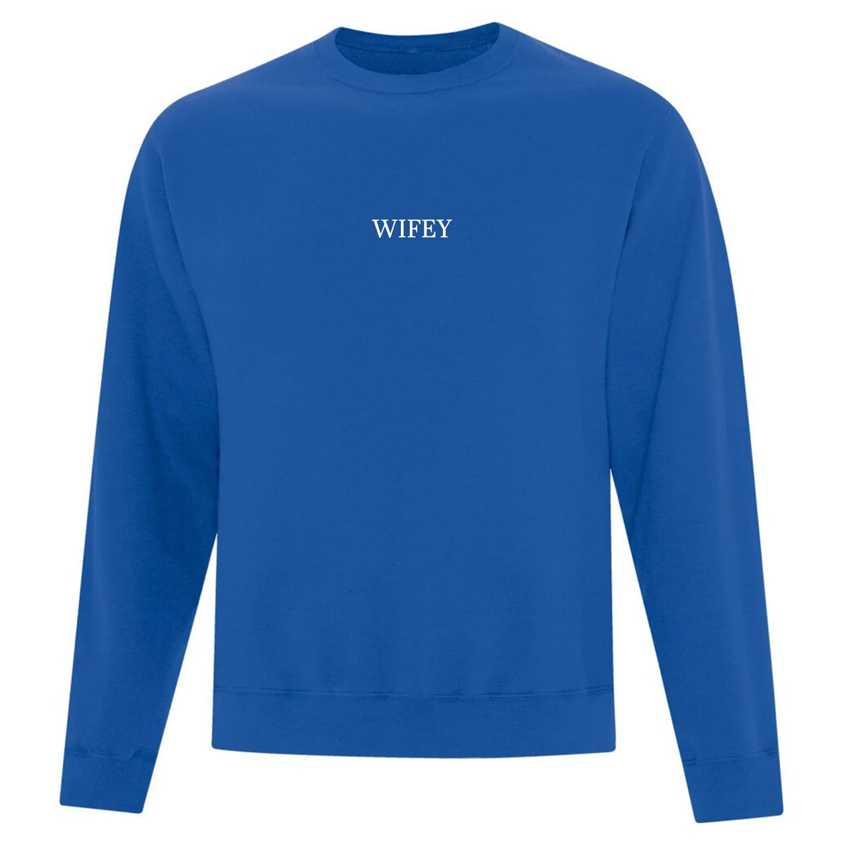 Crewneck "WIFEY" brodé